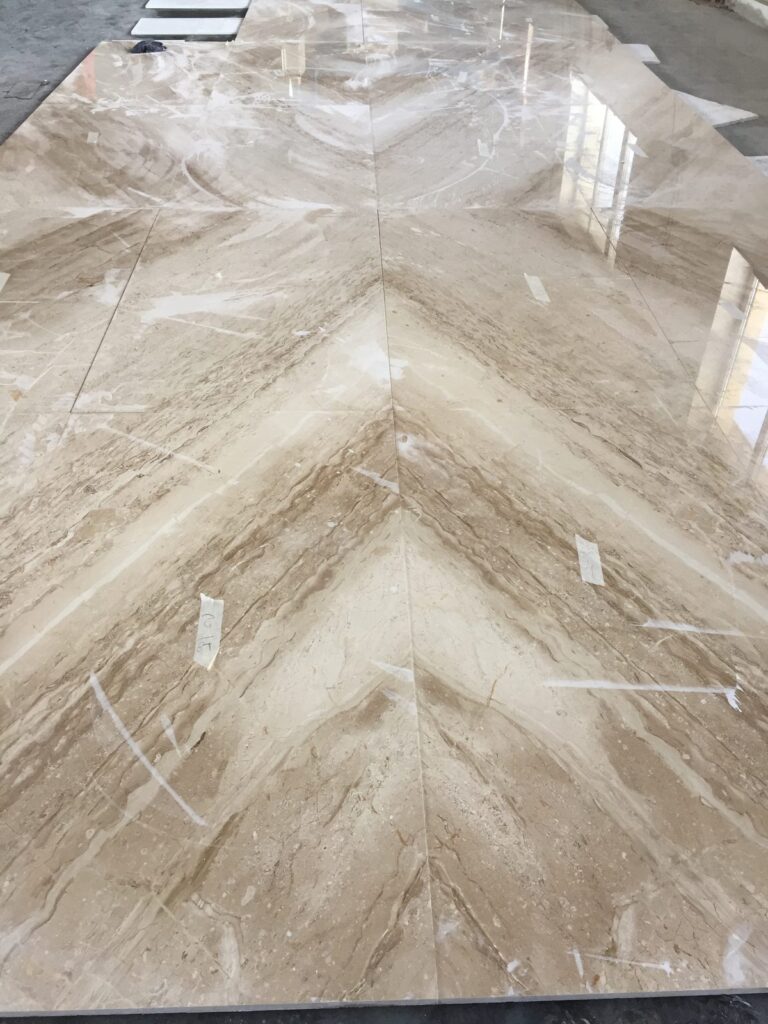 Pardoseală din piatră naturală – lucrare Kawa Stone