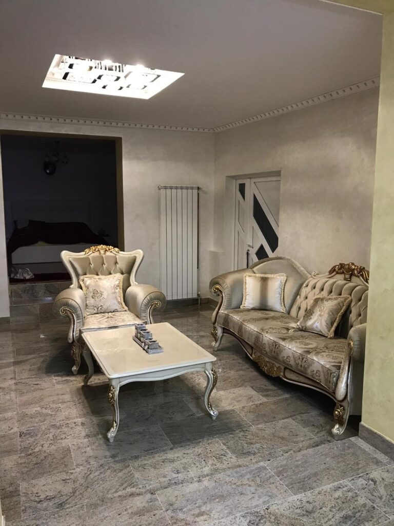 Pardoseală din piatră naturală – lucrare Kawa Stone