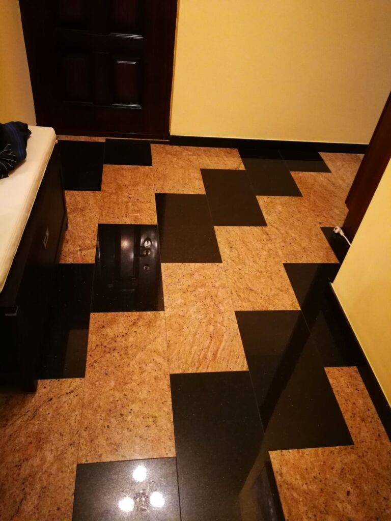 Pardoseală din piatră naturală – lucrare Kawa Stone