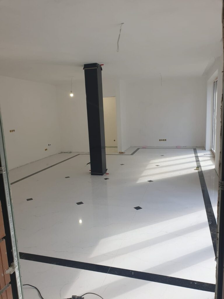 Pardoseală din piatră naturală – lucrare Kawa Stone