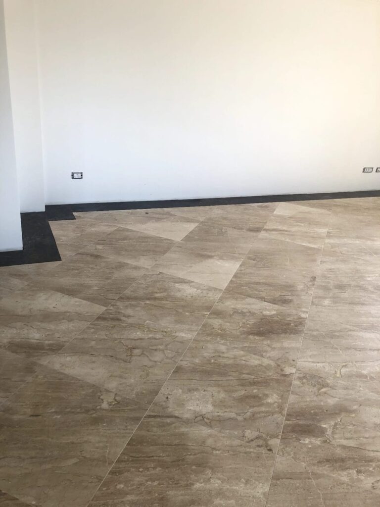 Pardoseală din piatră naturală – lucrare Kawa Stone