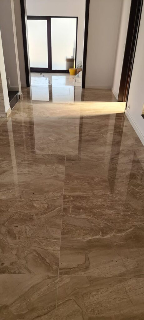 Pardoseală din piatră naturală – lucrare Kawa Stone