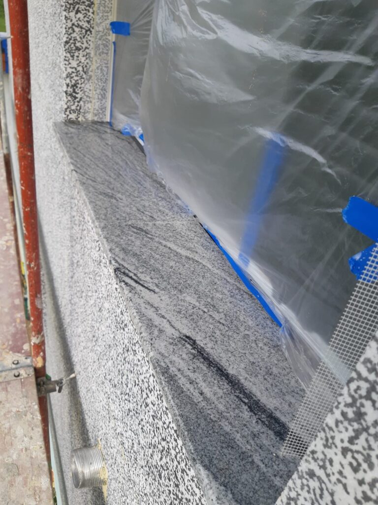 Pervaz din piatră naturală – lucrare Kawa Stone