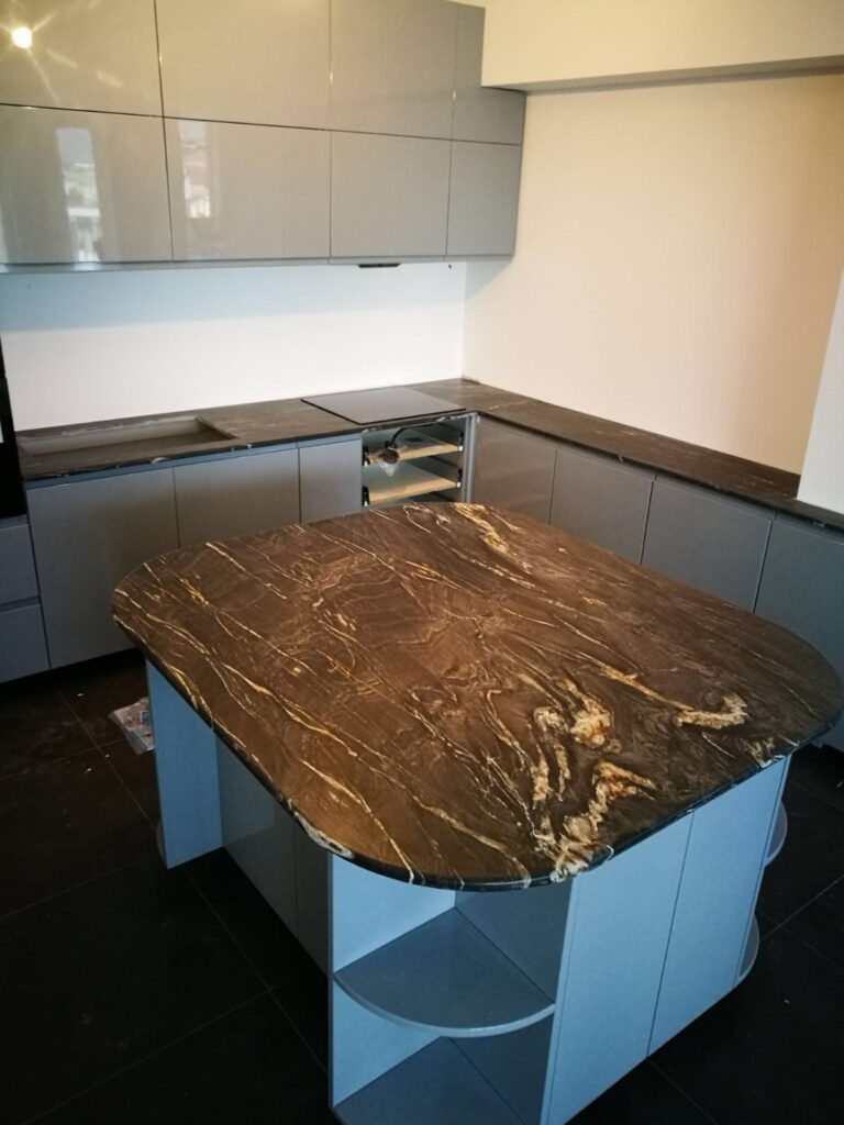 Lucrare din piatră naturală – Kawa Stone